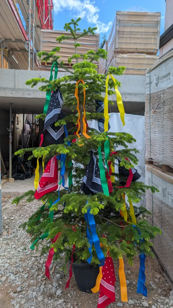 Neubau Stuttgart – Richtfest